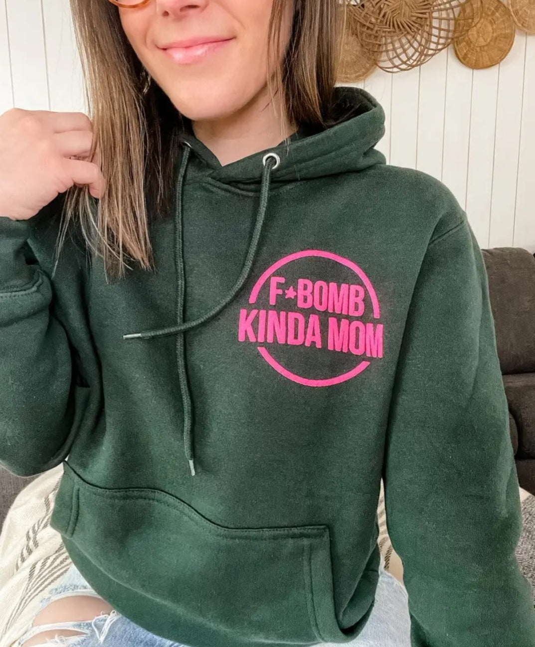 * PRE ORDER F BOMB KINDA MOM HOODIE*